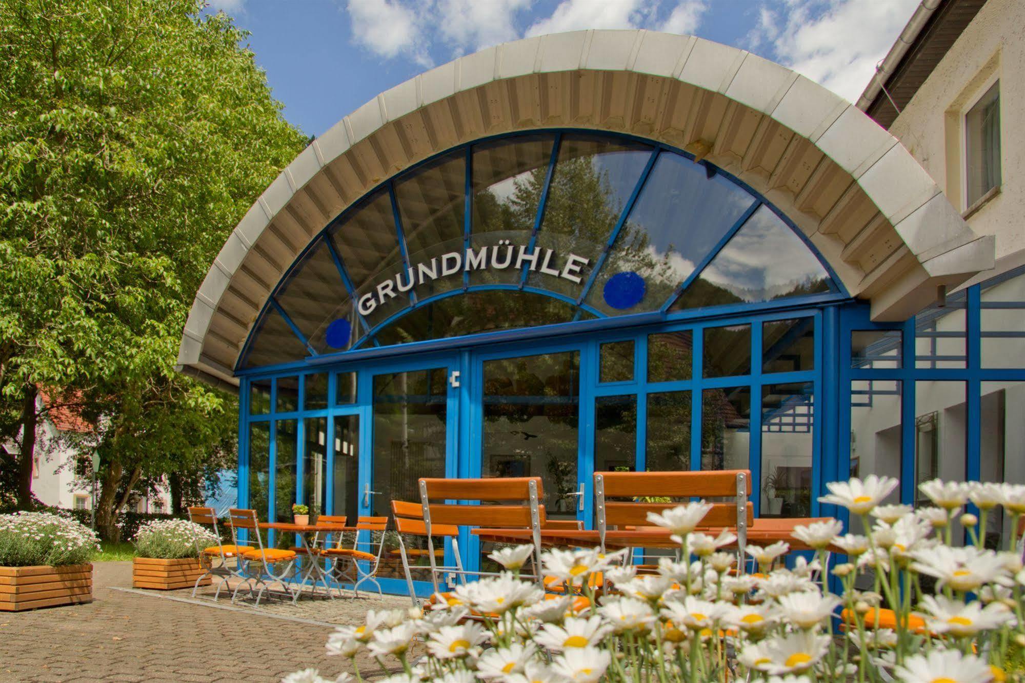 Hotel Garni Grundmuehle バート・シャンダウ エクステリア 写真